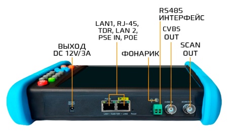Купить CARCAM VIDEO TESTER IPCT9800Plus