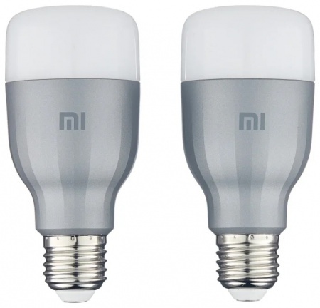 Купить Xiaomi Mi LED Smart Bulb E27 10W (MJDP02YL) (2 шт)