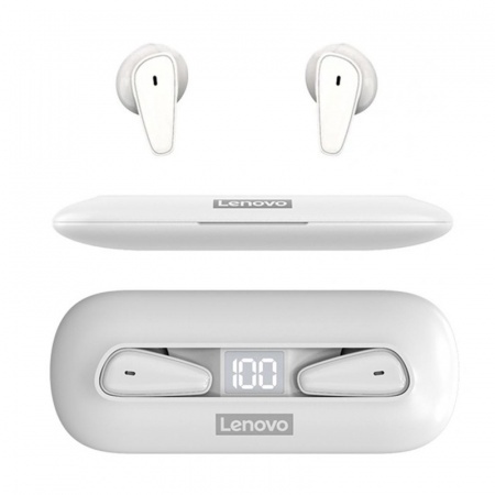 Купить Lenovo XT95 True Wireless Earbuds White