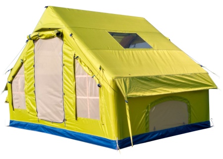 Купить Tourus Inflatable Camping Tent 300×210×200cm Yellow and Blue TS-IT04