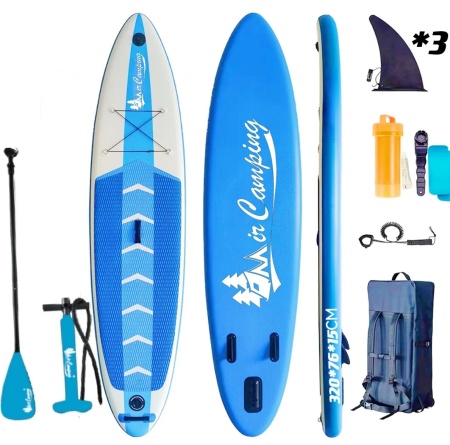 Купить MirCamping Inflatable SUP 320*76*15 CRT-138 Blue