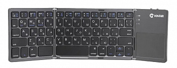 Купить Vontar BT-033 Portable Folding Bluetooth Keyboard with Touchpad for IOS/Android/Win (RUS) Grey