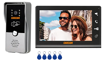 Купить CARCAM 7" 4 Wire Video Intercom Kit (CCJDS4Vi03A7W)