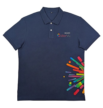 Купить Hikvision Рубашка поло синяя ColorVu XXL