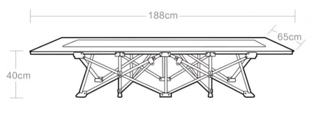 Купить Xiaomi Gocamp Folding Bed Gray (OBS1001)