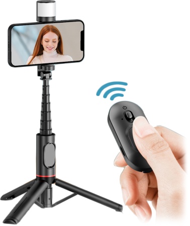 Купить Xiaomi Funsnap 360° Rotatable Light-Filled Selfie Stick (Q12S)