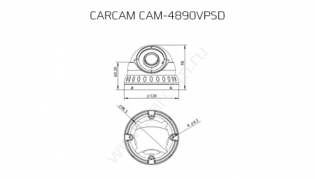 Купить CARCAM CAM-4890VPSD