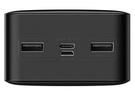 Купить Baseus Power Bank 30000mAh Black (PPDML-K01)