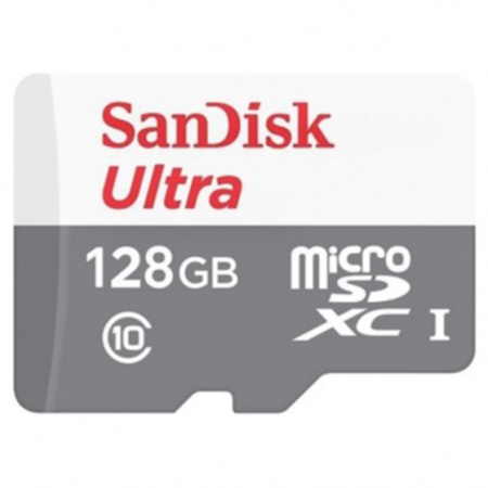 Купить SanDisk Ultra 128Gb microSDXC Class 10 (SDSQUNR-128G-GN6TA)