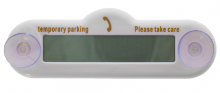 Купить Табло парковки с номером телефона (белый)