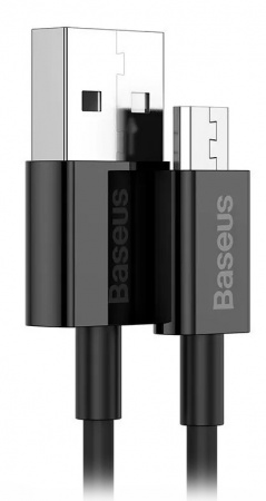 Купить Baseus Superior Series Fast Charging, USB - MicroUSB, 2А, 2 м, Black (CAMYS-A01)
