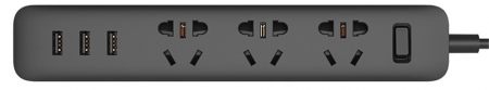 Купить Xiaomi Mi Power Strip 3 Sockets (XMCXB01QM) Black