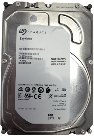 Купить Seagate SkyHawk HDD 6TB, SATA III, 3.5" (ST6000HKVS002)