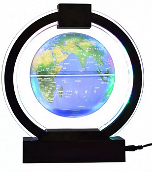 Купить GLOBE Floating And Rotating In Midair Black