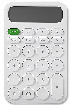 Купить Xiaomi MiiiW Calculator White (MWCL01)
