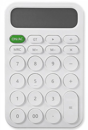 Купить Xiaomi MiiiW Calculator White (MWCL01)