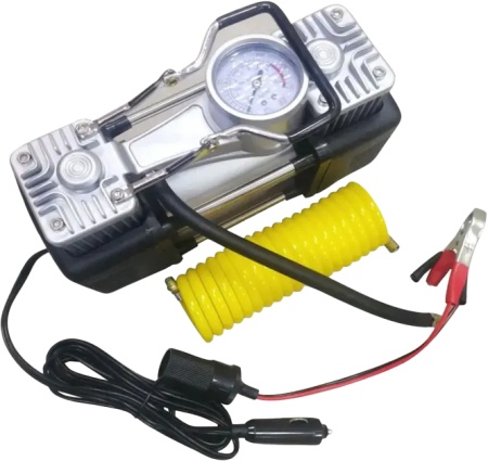 Купить Car Air Сompressor Kit 2 in 1 Yellow