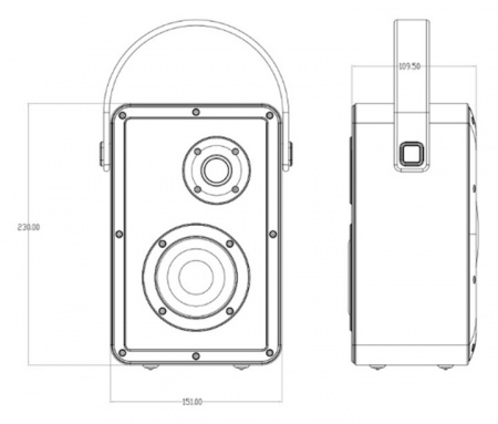 Купить Xiaomi Binnifa Portable Atmosphere Light Bluetooth Audio Single Unit (R12)