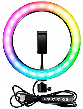 Купить Кольцевая лампа Ring Light RGB Led 26cm (без штатива)