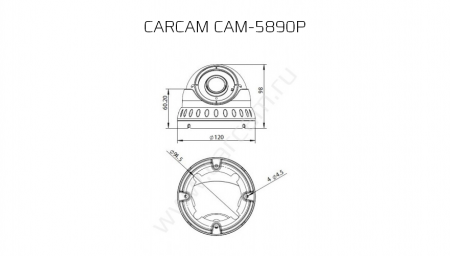 Купить CARCAM CAM-5890P
