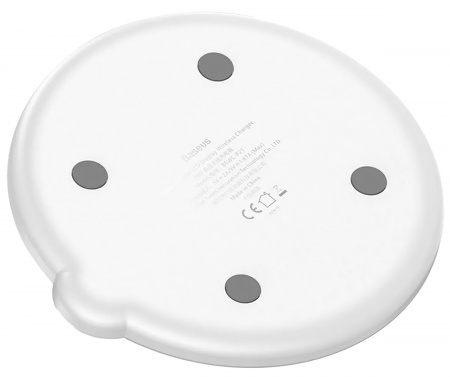 Купить Baseus Digtal LED Display Wireless Charger, White (WXSX-02)
