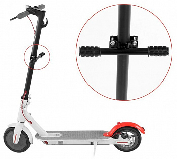 Купить Ручка держатель для ребенка на самокат черный