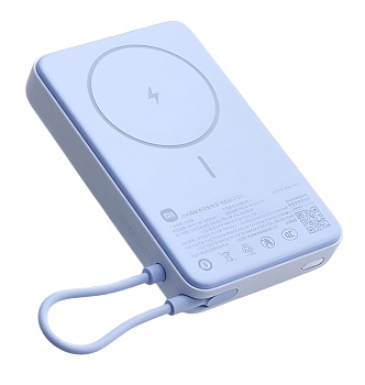 Купить Xiaomi Magnetic Stand Power Bank 10000 mAh (WPB1007Z) Light Blue