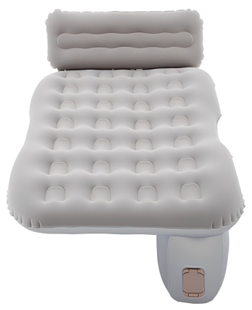 Купить CARCAM Inflatable Back Seat Auto Airbed, Auto Air Pump, Repair Kit, 135x85 cm. (CCMTE1750) Gray