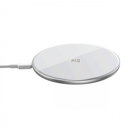 Купить Baseus Simple Wireless Charger 15W White (WXJK-B02)