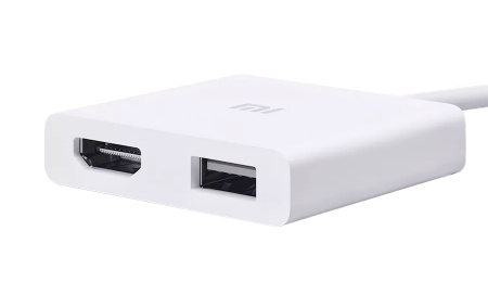 Купить Xiaomi Mi USB-C to USB-A + HDMI Multifunction adapter (XMZJQCH2TM) 