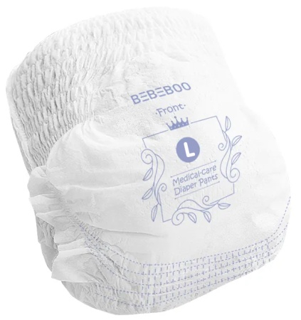 Bebeboo Medical Care Diaper Pants L 9-14kg (44 Pcs)