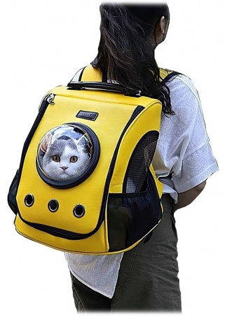 Купить Xiaomi Little Beast Star Pet School Bag Breathable Space Yellow