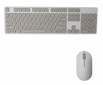 Купить Xiaomi Mi Wireless Keyboard and Mouse Set 2 (WXJS02YM) White