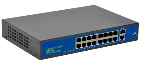 Купить CARCAM 16+2 Uplink Gigabit PoE Switch (ССF1620GBLA)