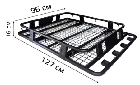 Купить CARCAM Expedition Roof Rack (ССRB881S) Black