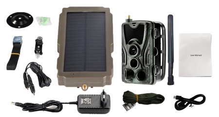 Купить Комплект Suntek HC-801LTE и солнечная панель с аккумулятором Suntek SP-02 Solar panel with Li-ion battery 2500mAh