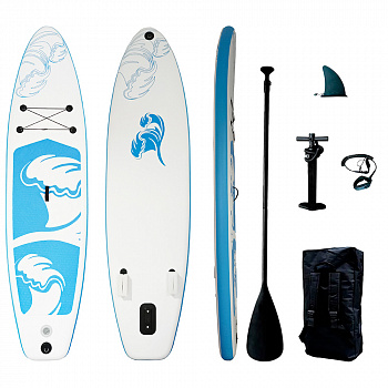 Купить Xiaomi Inflatable SUP Board 335*84*15см Blue and White
