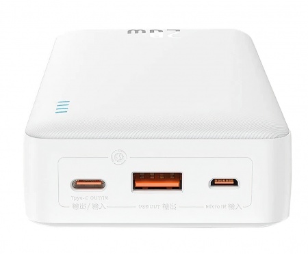Купить Baseus Airpow Quick 20W 20000mah White (PPQD010002)