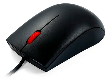 Купить Lenovo Red Dot Silent Wired Mouse M220L Black