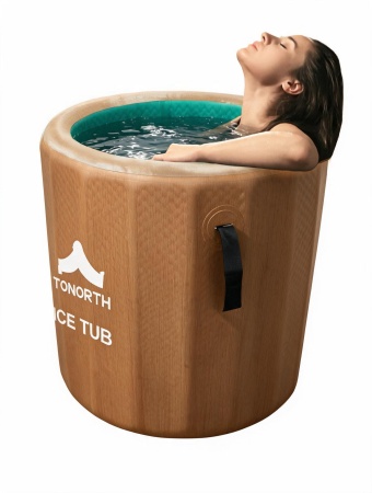 Купить Tonorth Inflatable Ice Tub 80x76x32 230L (TS-MCP01) Wood