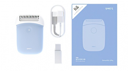 Купить Xiaomi Smate Eyebrow Mini Smooth Shaver Light Blue (ST-L361)