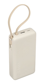 Купить Xiaomi Mi Power Bank With Cable USB-C 20000mAh 67W (PB2067) Light Brown