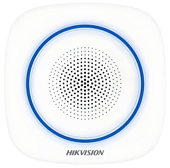 Купить Hikvision DS-PS1-II-WE Blue Indicator Беспроводной внутренний SIP-оповещатель