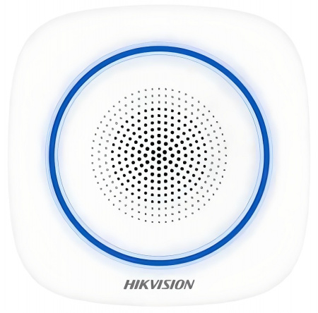 Купить Hikvision DS-PS1-II-WE Blue Indicator Беспроводной внутренний SIP-оповещатель