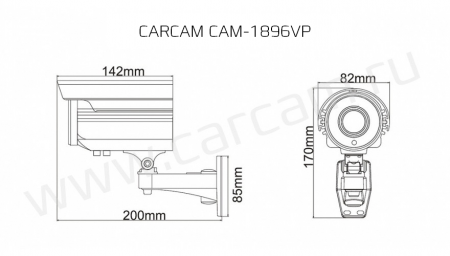 Купить CARCAM CAM-1896VP