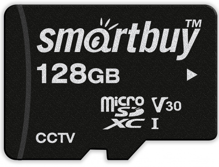 Купить SmartBuy microSDXC 128Gb Class10 U3 V30 (SB128GBSDCCTV)