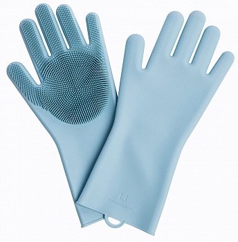 Купить Xiaomi Silicone Cleaning Glove Blue (HH674)