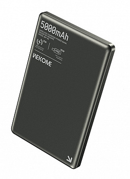Купить Wekome Blade Ultra-Thin Magnetic Wireless Power Bank 15W 5000 mAh Type-C (WP-82) Tarnish