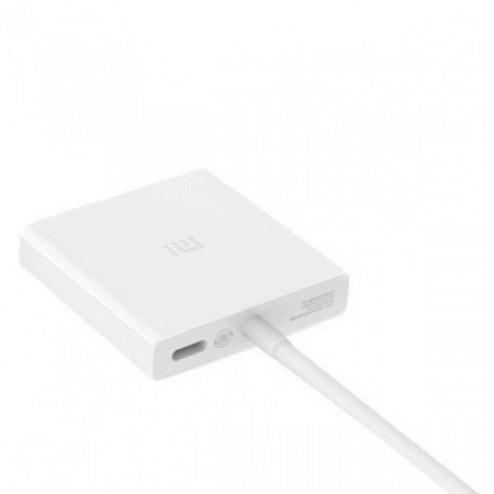 Купить Xiaomi Mi USB-C to HDMI and Gigabit Ethernet Multi-Adapter - White